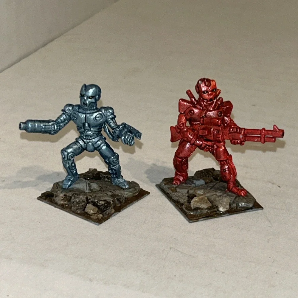 Warhammer 40k Rifts Cyborg Robot Soldiers‎ Rock Em Sock Em